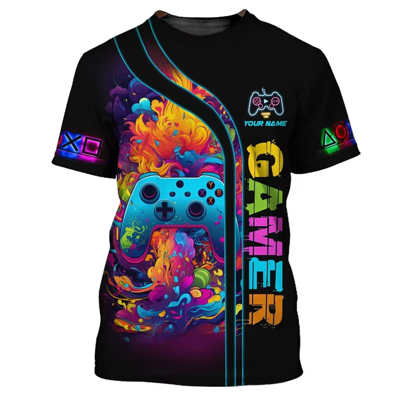 Retro Gaming T Shirt - Camiseta de juego para niños, camisetas