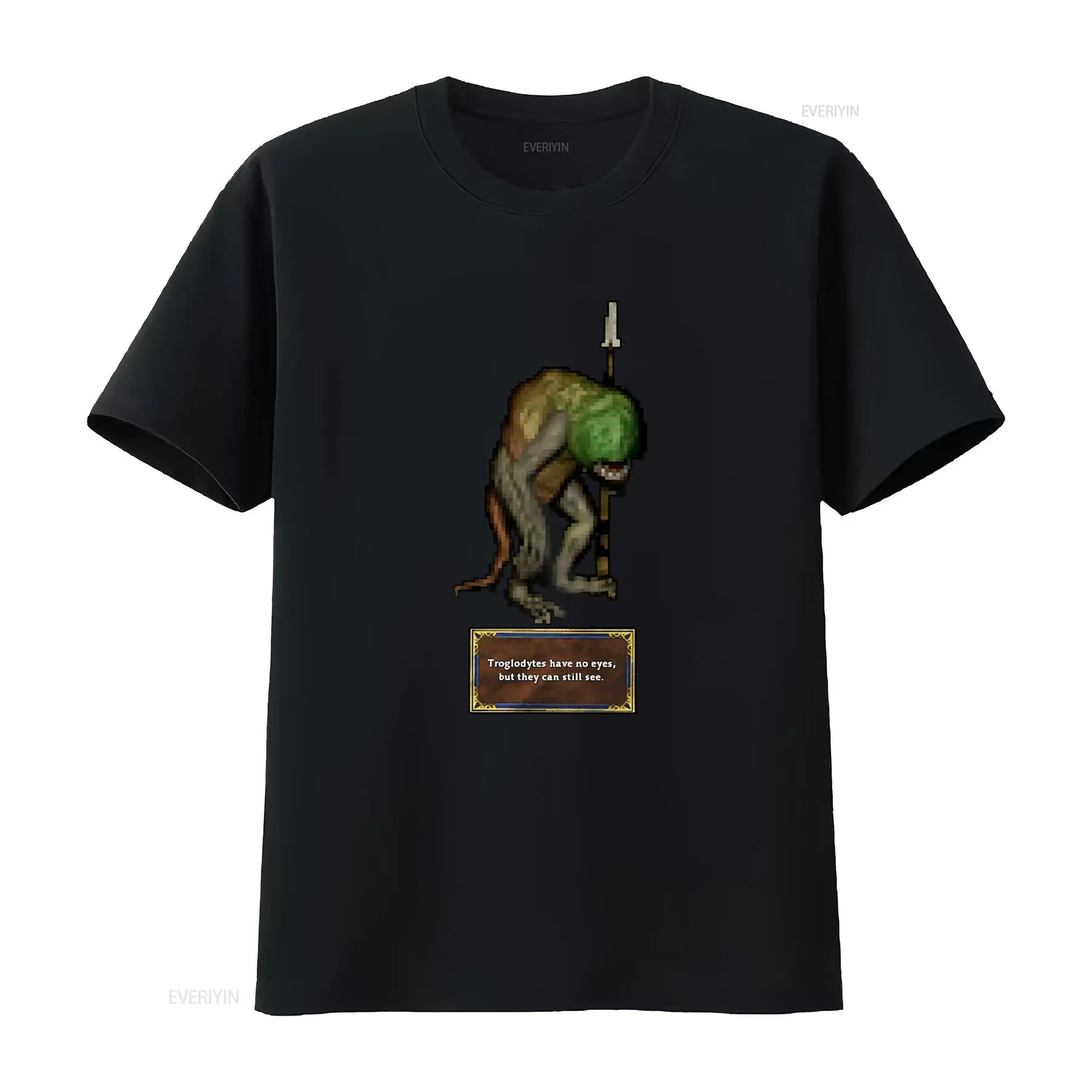 Camiseta Troglodyte Heroes of  - Retro Gaming T Shirt reseña y precio