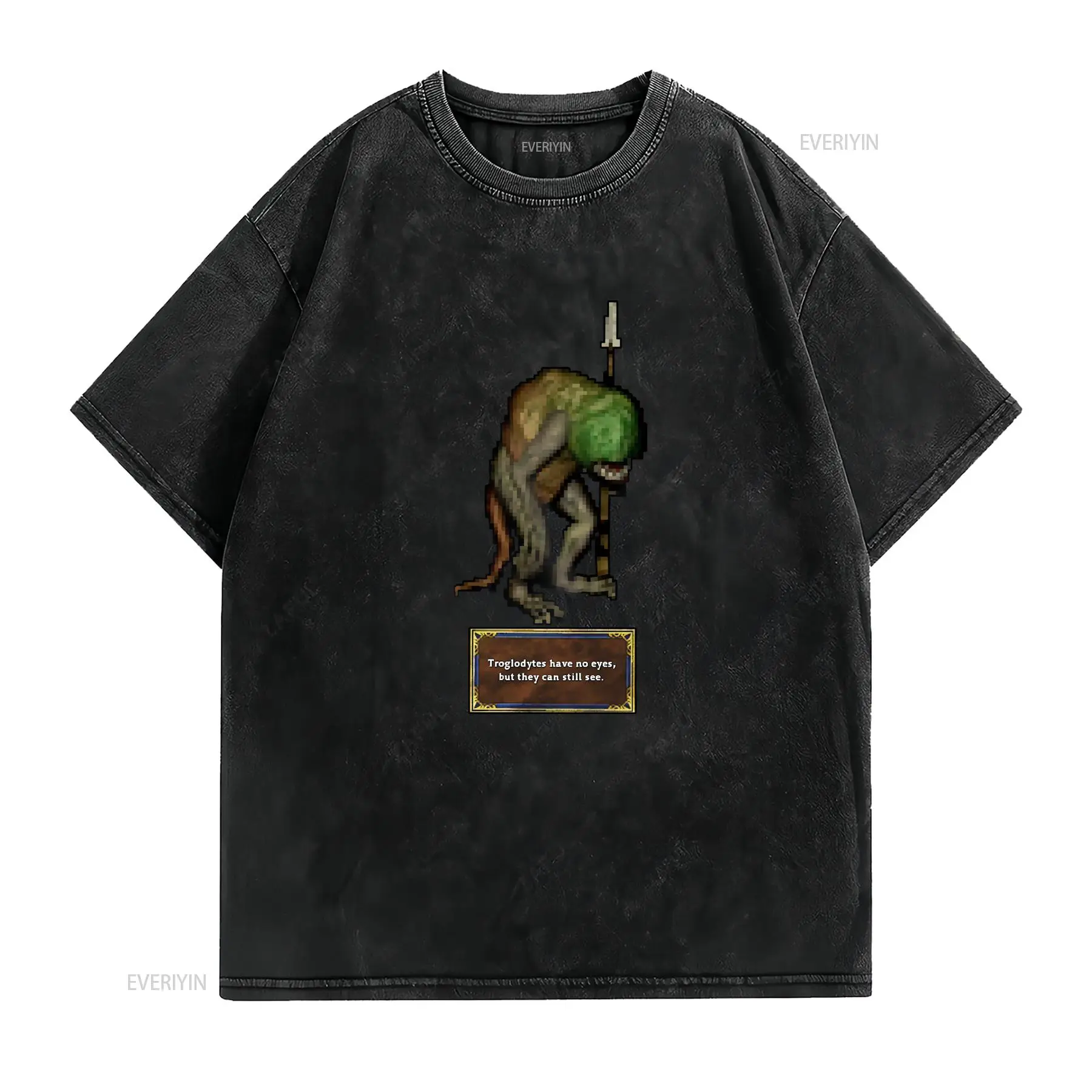 Camiseta Troglodyte Heroes of  - Retro Gaming T Shirt reseña y precio