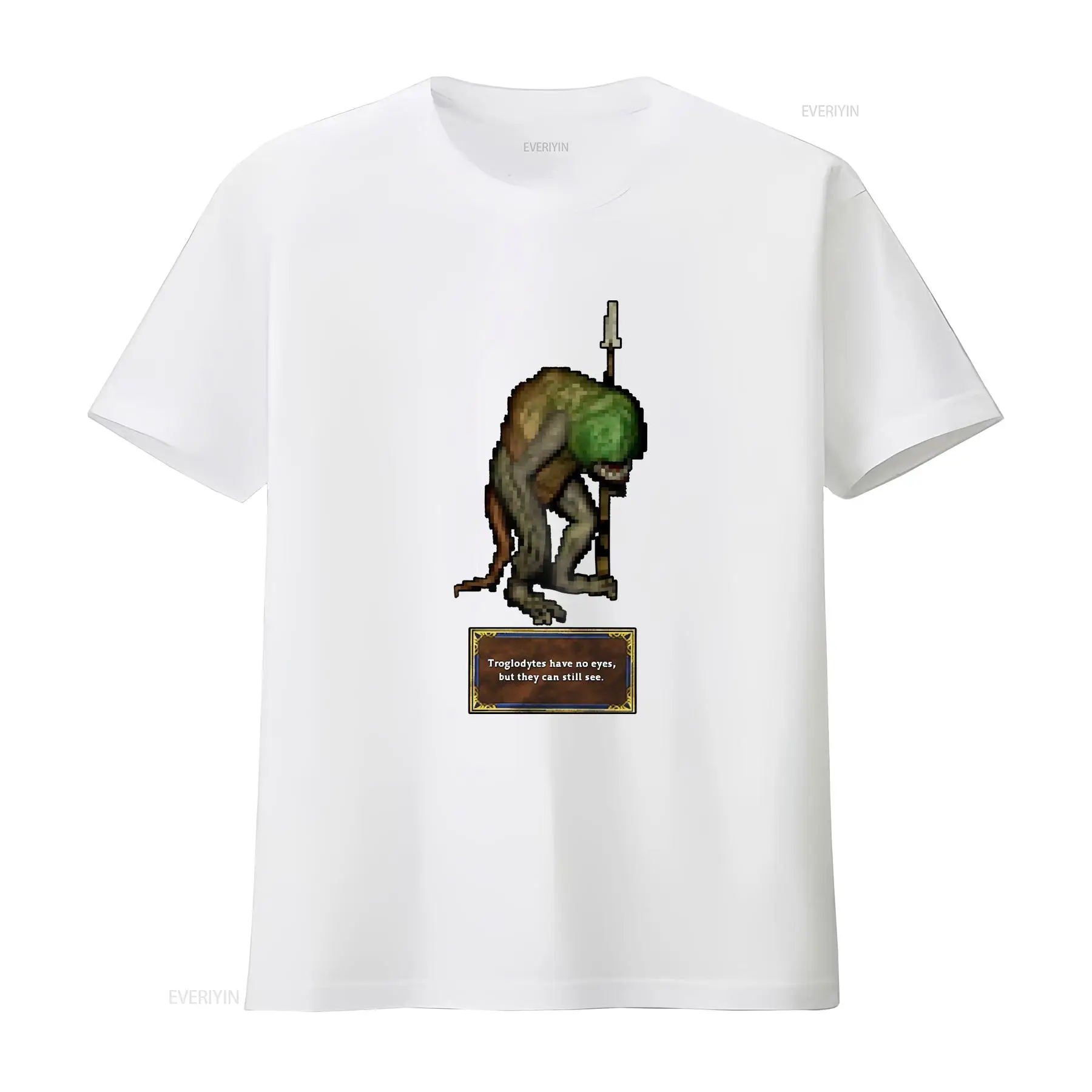 Camiseta Troglodyte Heroes of  - Retro Gaming T Shirt reseña y precio